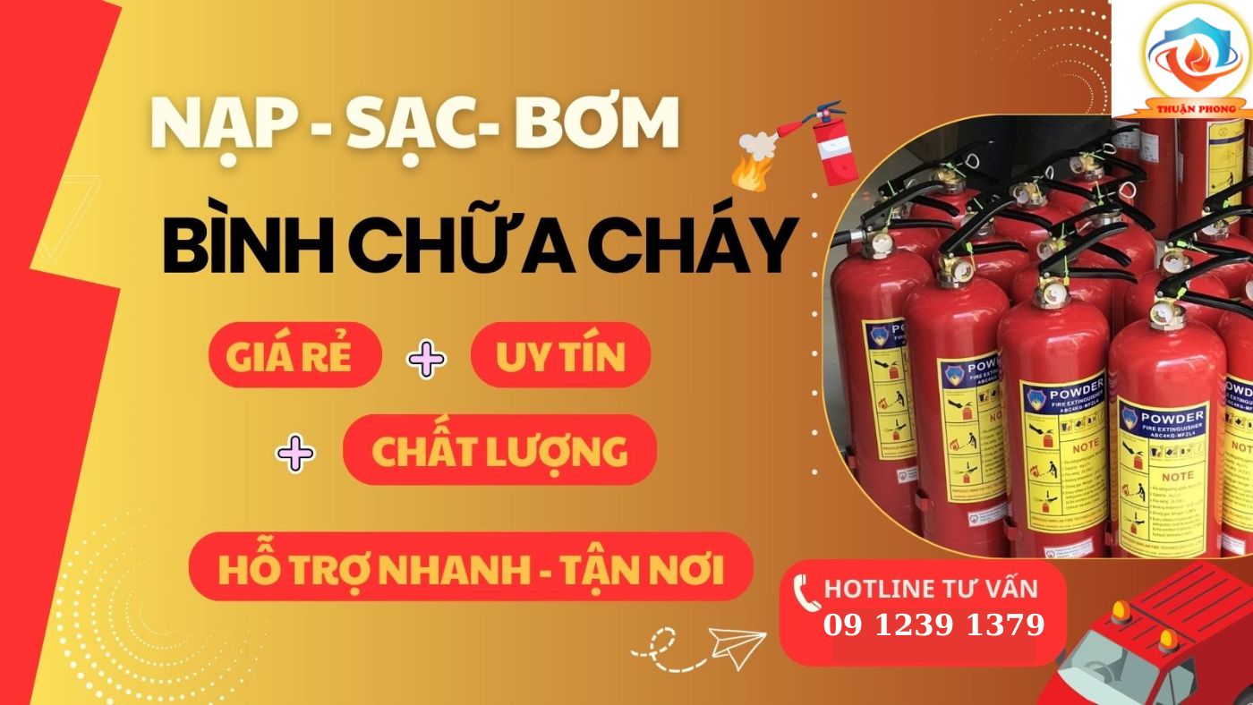 Nạp Sạc Bình Chữa Cháy Biên Hòa