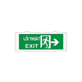 Bảng chỉ dẫn thoát hiểm Exit  dạ quang 1 mặt